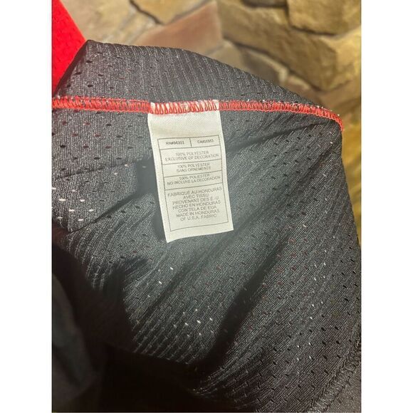 Vintage Nike NBA Allen Iverson 76ers‎ jersey Black and Red size XXL 2XL - Picture 6 of 8